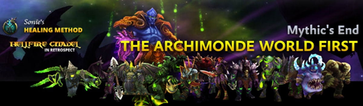 Healing Method: Mythic's End - The Archimonde World First