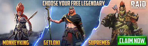 RAID Promotion Banner Mobile
