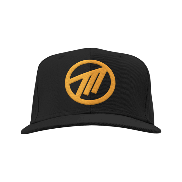 Method Snapback Black with Orange logo