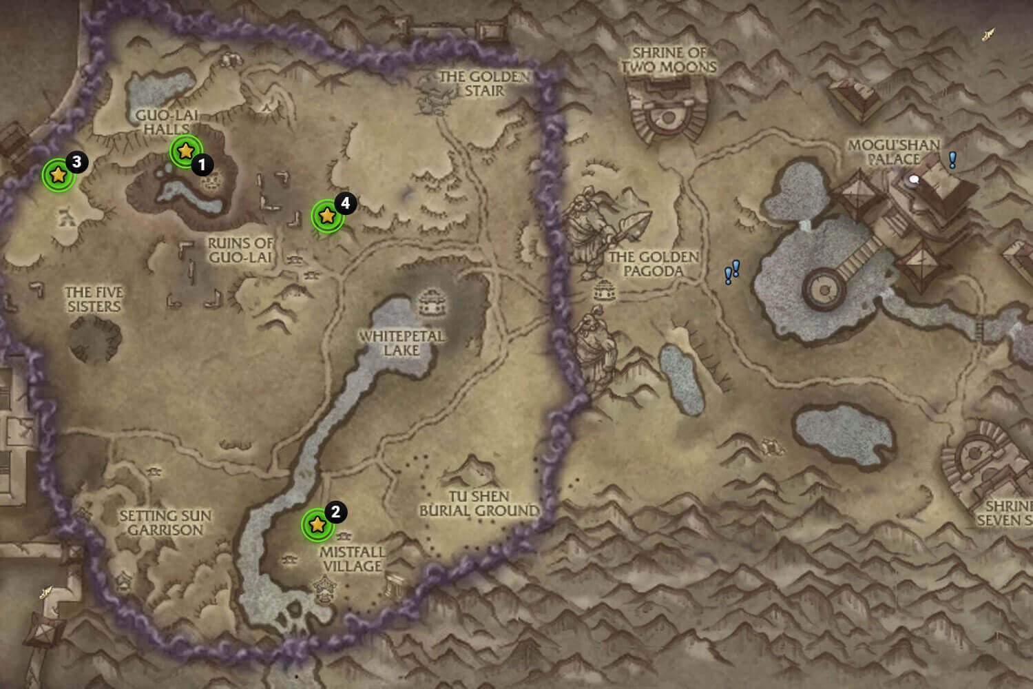 Things to do before shadowlands Assault Vale rares map