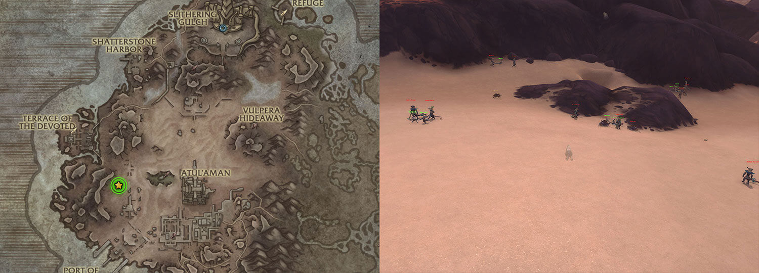 things to do before shadowlands dune scavanger farm