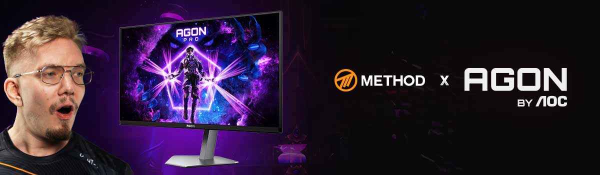 Method Partners with AGON to showcase the beauty of OLED Gaming