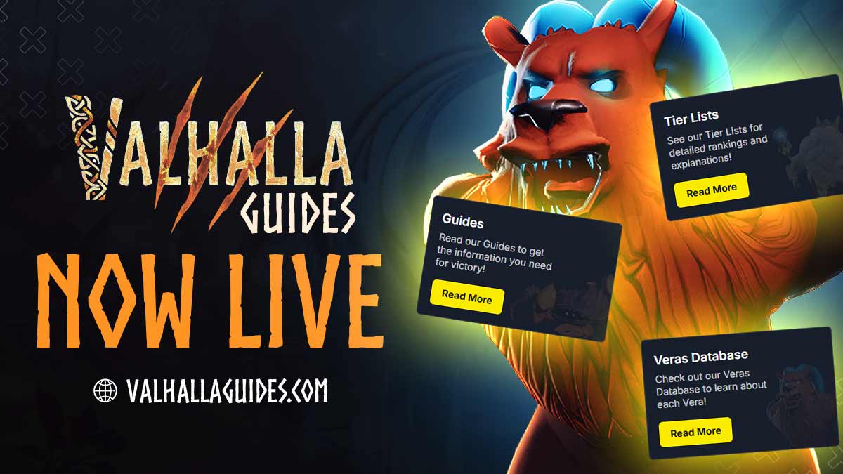 Valhalla Guides are Live!