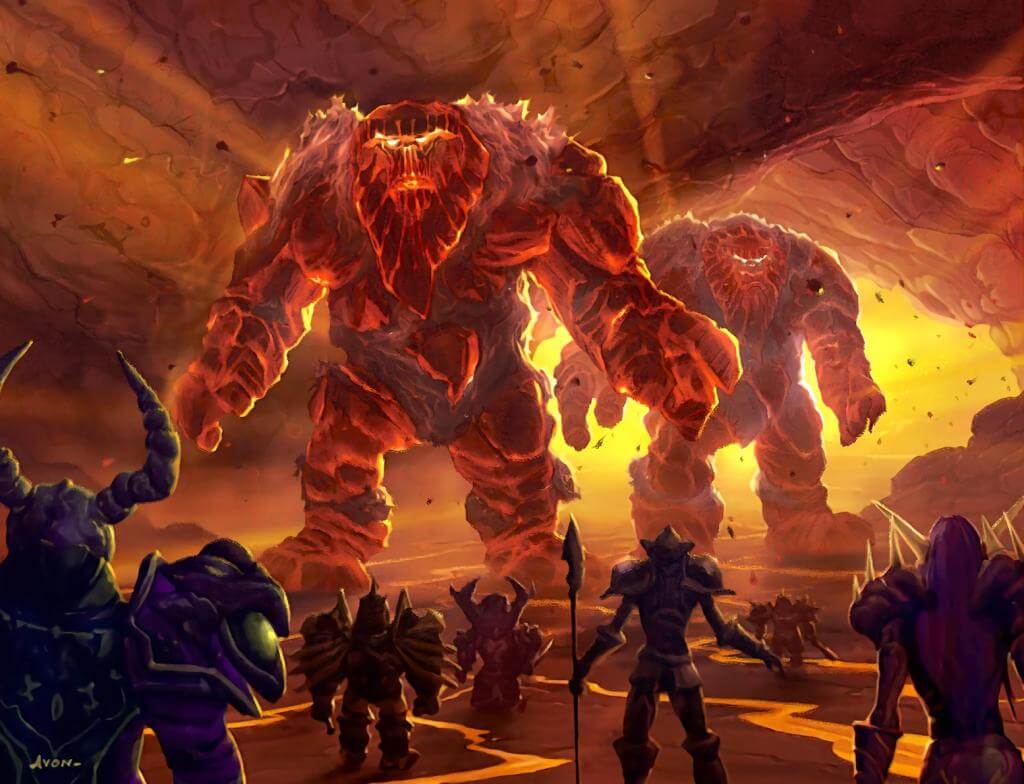 Molten Giants Concept Art