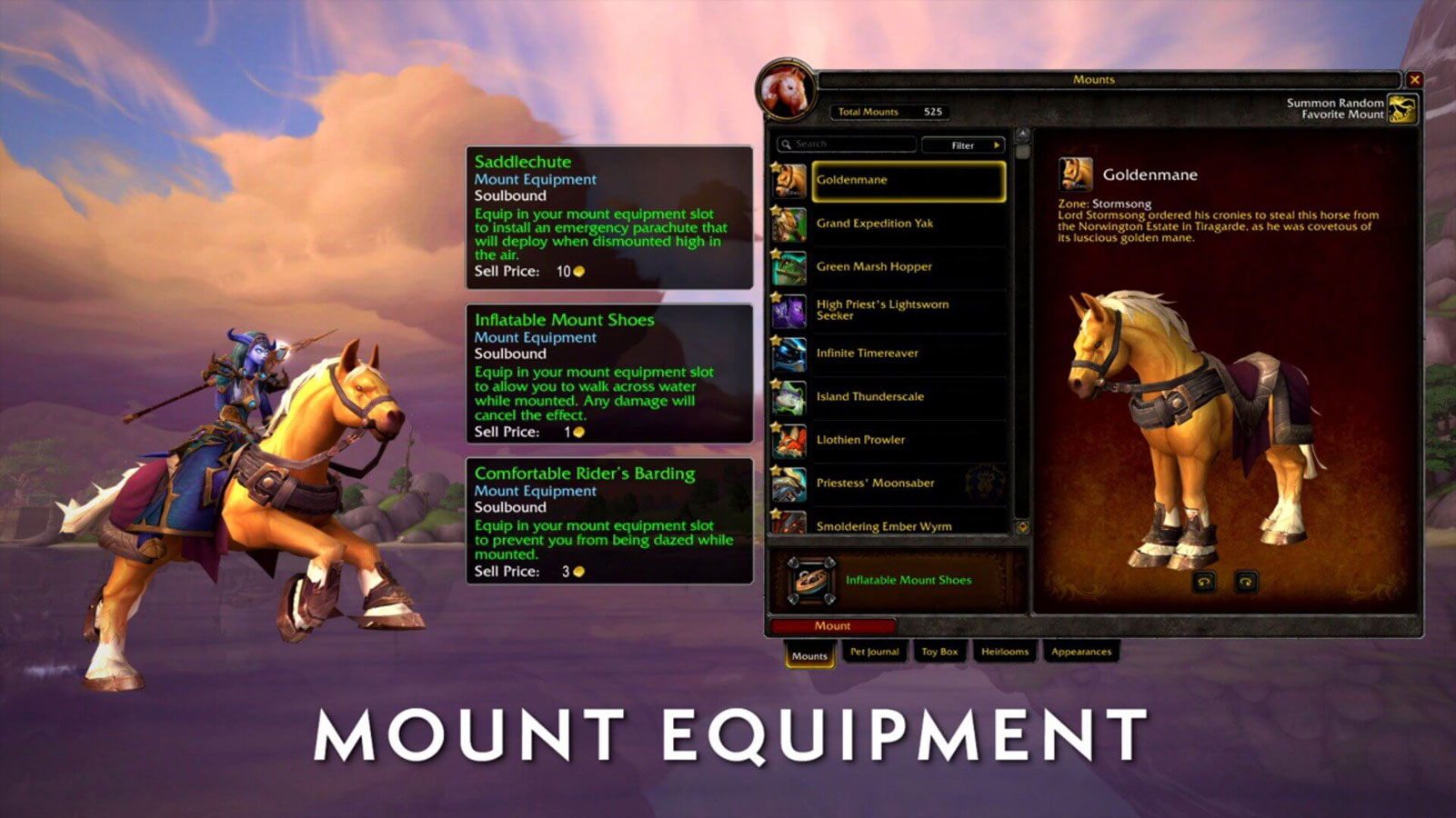 Mount Equipment Preview