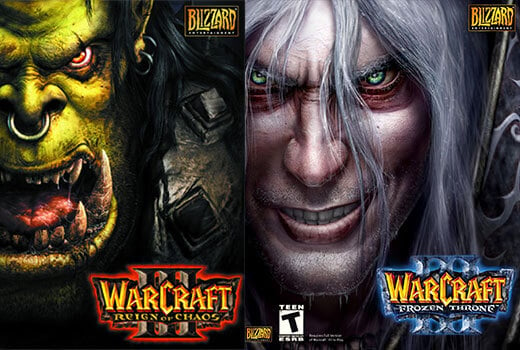 Warcraft 3 Reign of Chaos Game Cover Art