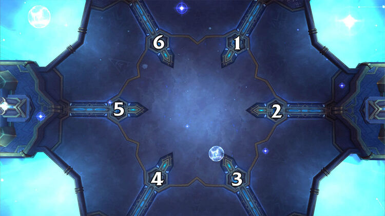 Herald of the Cosmos Debuff Map