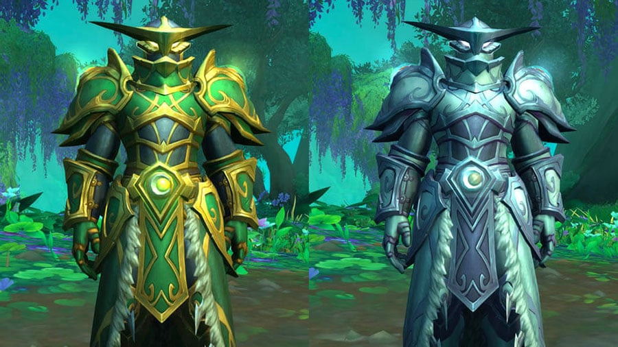 Sun & Moon Warden Transmog: 12 Months Trading Post Rewards