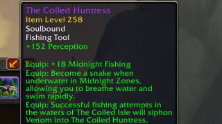 How to Unlock The Coiled Huntress Fishing Rod and Farm Coiled Filament in WoW Midnight