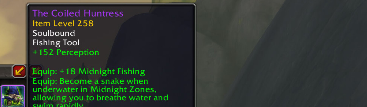 How to Unlock The Coiled Huntress Fishing Rod and Farm Coiled Filament in WoW Midnight