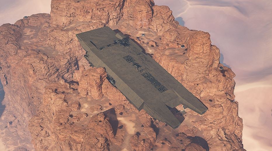 Deep Desert Unrecovered Shipwreck Guide - The Holy Wreck