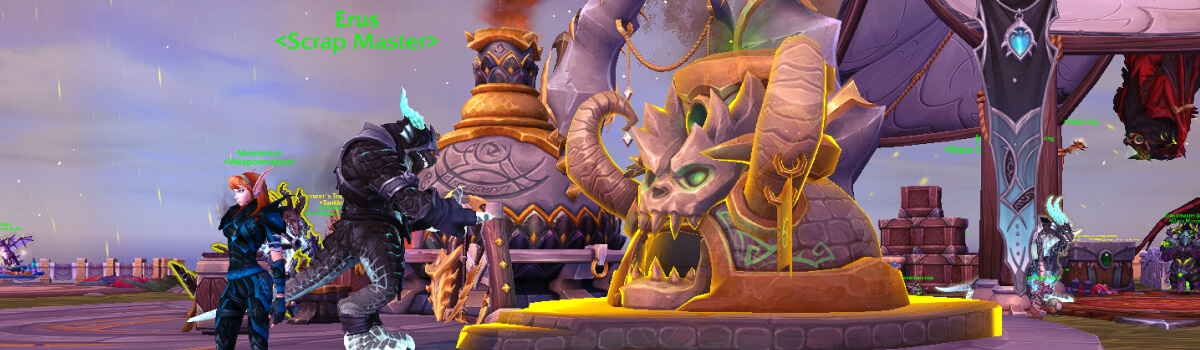 Where to Scrap Gear in Legion Remix