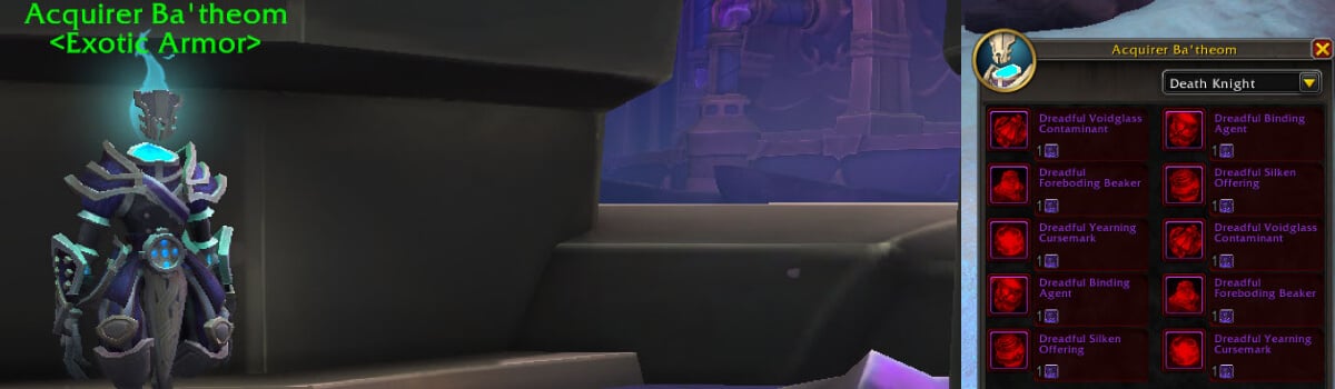 Where to hand in Hungering Void Curio (Omni Tokens) in The War Within Season 3