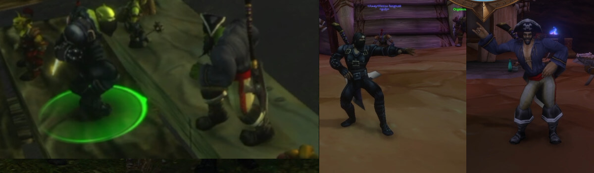 Savory Whimsyfin Delight & Savory Deviate Delight: How to Turn into a Pirate or Ninja in WoW Forever