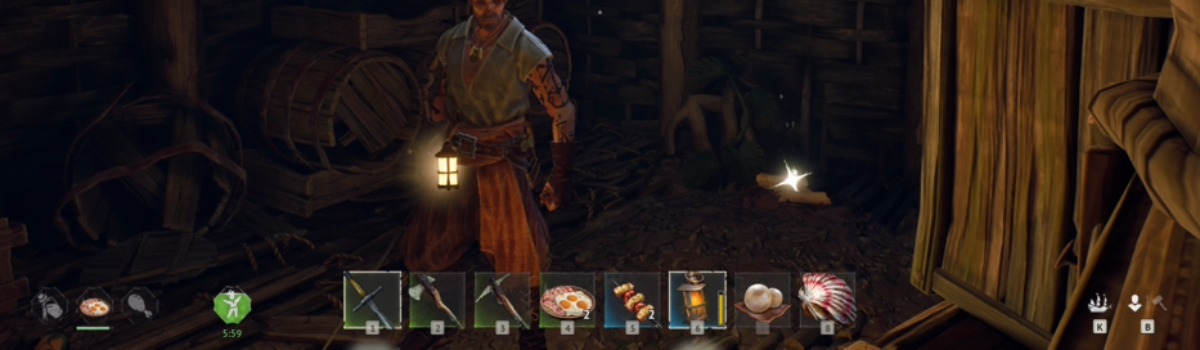 How to Light Up Caves in Windrose: Crafting & Refilling An Oil Lamp