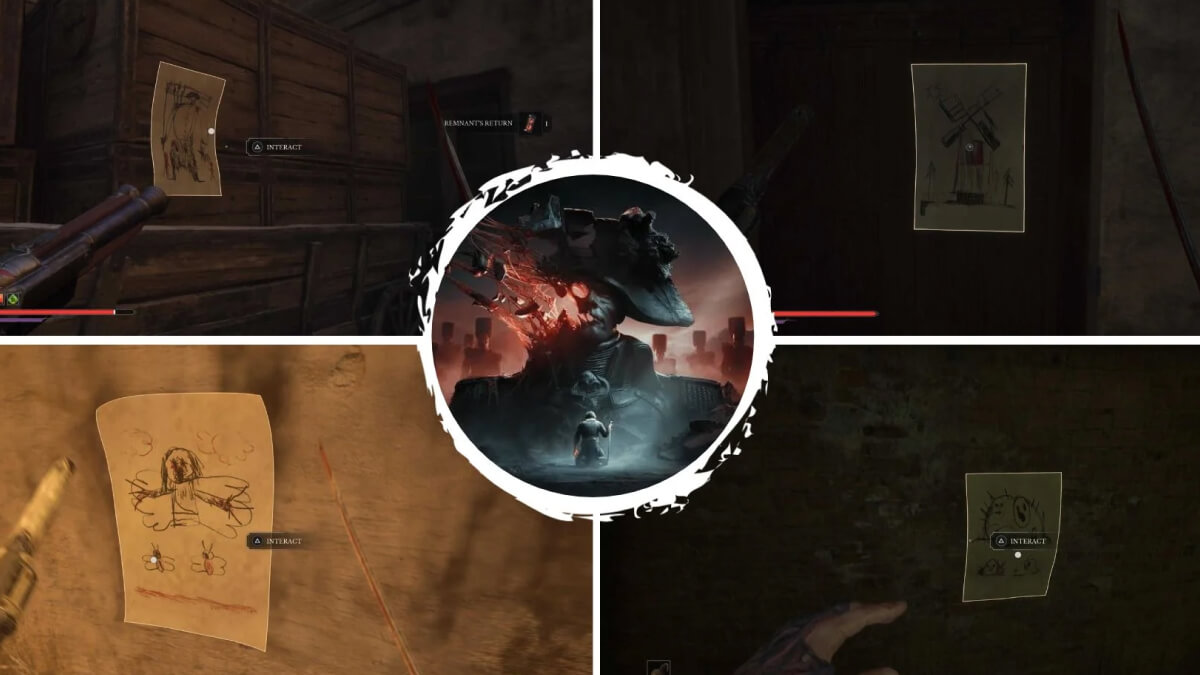 Valor Mortis: All Monster Hunt Drawing Locations