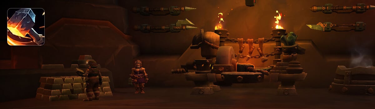 The War Within Blacksmithing Profession Leveling Guide