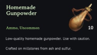 How to Get Gunpowder in Windrose: Crafting Gunpowder At The Millstones