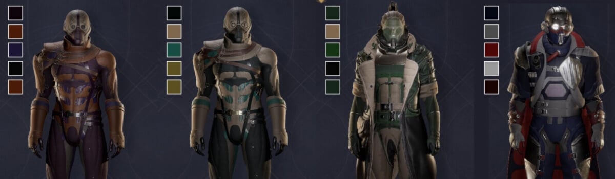 All House Armor Swatches in Dune Awakening