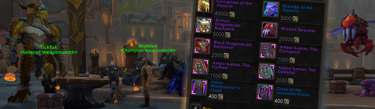 Displaced Corrupted Mementos: Vendor Location and Rewards