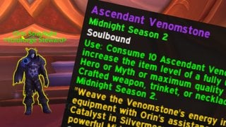 How to Farm Ascendant Venomstones in WoW Midnight Patch 12.1.5