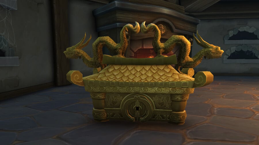 How to Obtain the Golden Cloud Serpent Treasure Chest Decor Item
