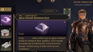 Where to find Spice-infused Aluminum Dust in Dune Awakening