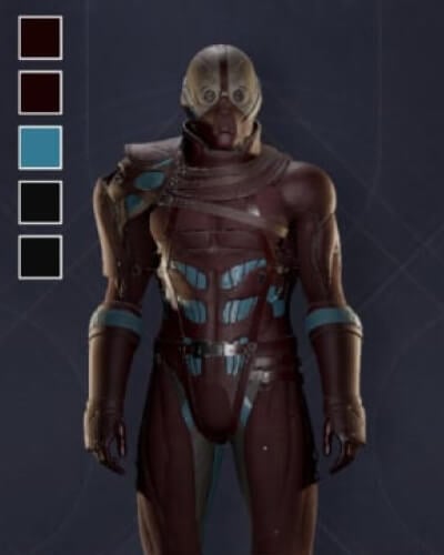 House Imota Stillsuit Armor Swatch