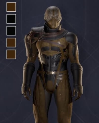 House Maros Stillsuit Armor Swatch