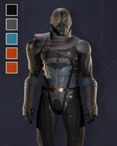 House Richese Stillsuit Armor Swatch