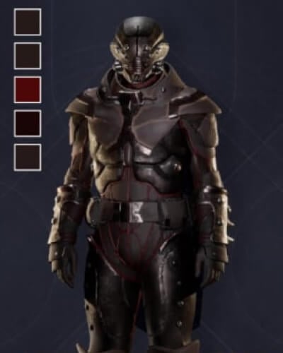 House Sor Heavy Armor Swatch