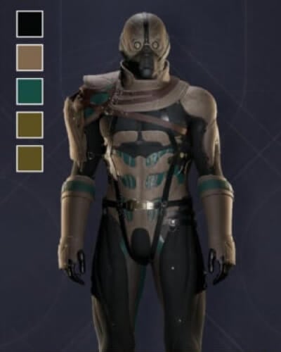 House Taligari Stillsuit Armor Swatch