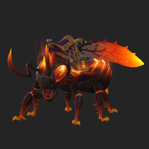 Smoldering Cinderbee Mount