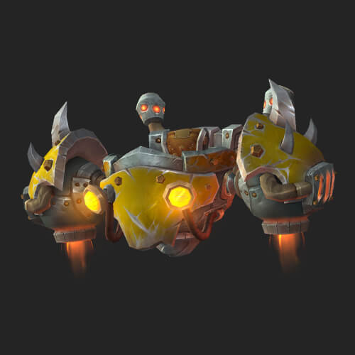 Salvaged Goblin Gazillionaire's Flying Machine Mount