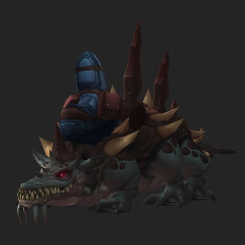 Aquamarine Basilisk Mount