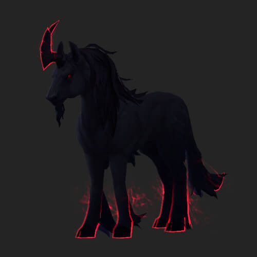 Gloomdark Nightmare Mount