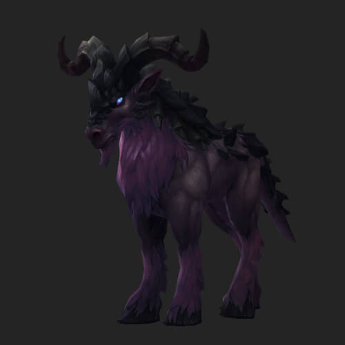 Longhorned Sable Talbuk Mount