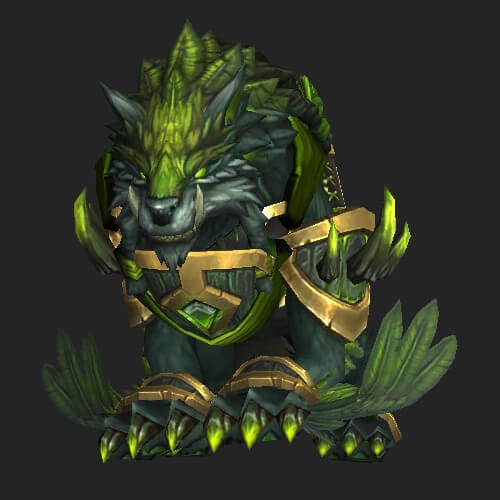 Felscorned Wolfhawk Mount