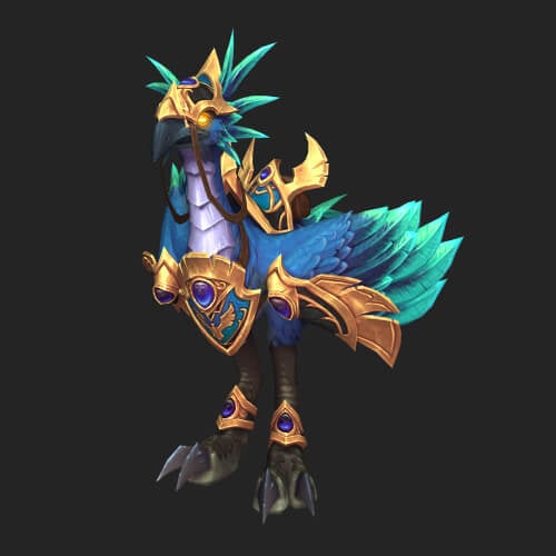 Cerulean Hawkstrider Mount