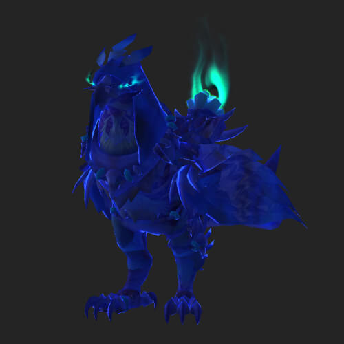 Void-Corrupted Hex Eagle Mount