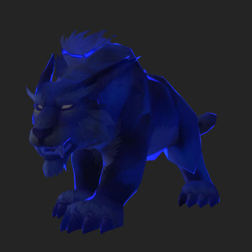 Void-Corrupted Lynx Mount