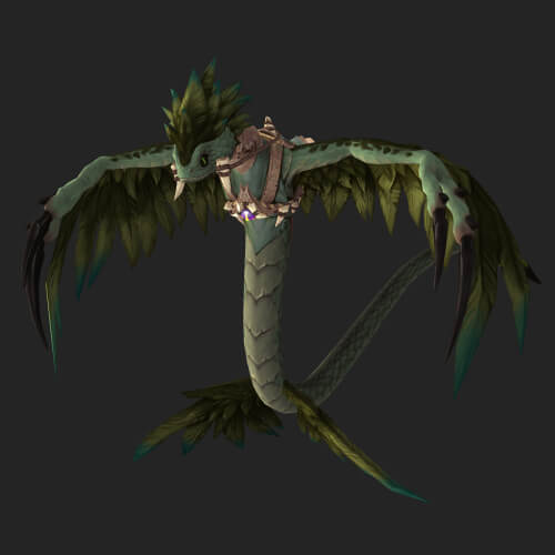 Emerald Skyfang Mount