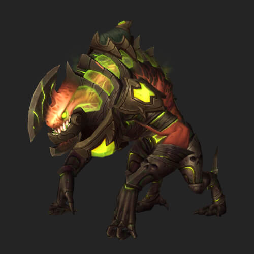 Crimson Slavermaw Mount