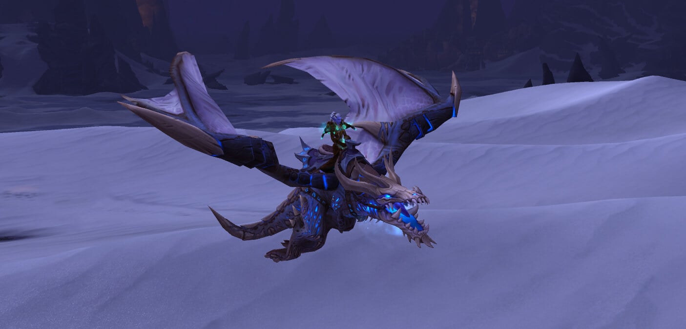 Frostbrood Proto-Wyrm Mount Preview