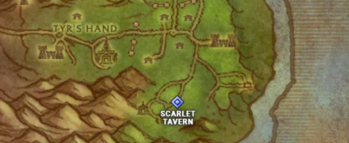 Scarlet Tavern Location