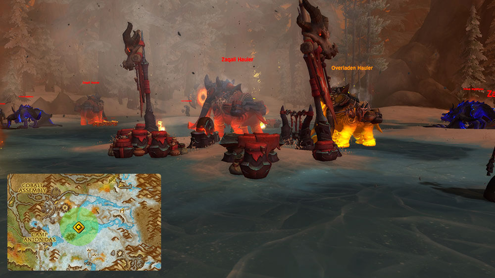 Where to find the Shadowflame Leatherworking Table Location