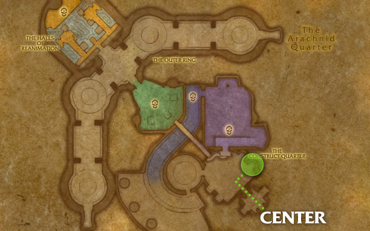 Construct's Hook Location Map