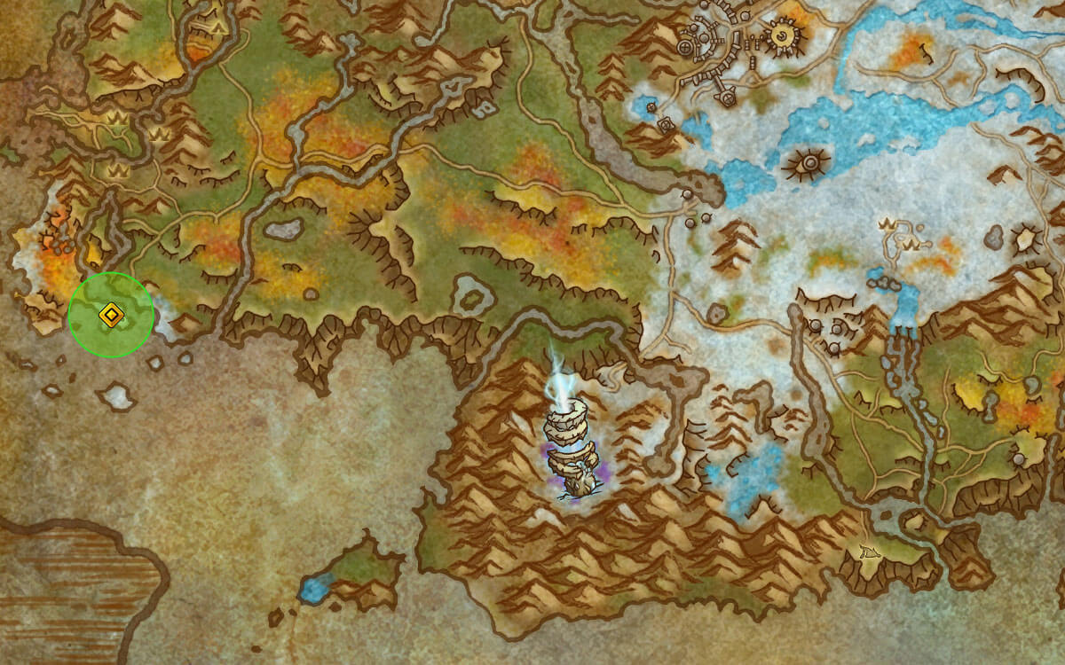 Community Feast Location Map