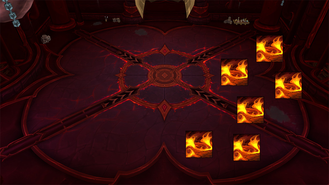 lava reservoirs positioning