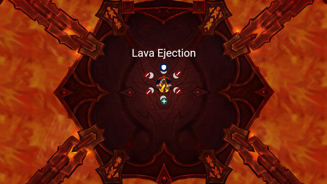 magmorax lava ejection positioning